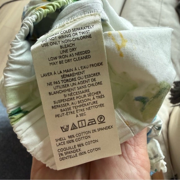 NWT Anthropologie Maeve Embellished Boxer Shorts Size XS - Picture 11 of 12